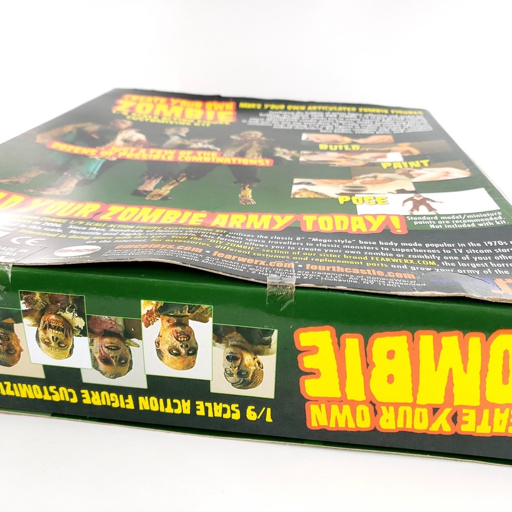 War of the Dead Create Your Own Zombie 1/9 Scale Figures Brand New Open Box - Picture 10 of 13